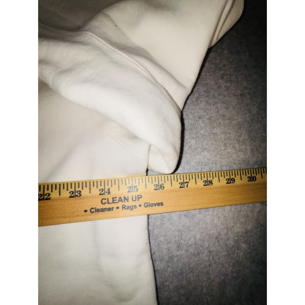 Nike CI9406-100 Just Do It. Mens Size XL White JDI Heavyweight Hoodie Sweatshirt - Picture 7 of 9